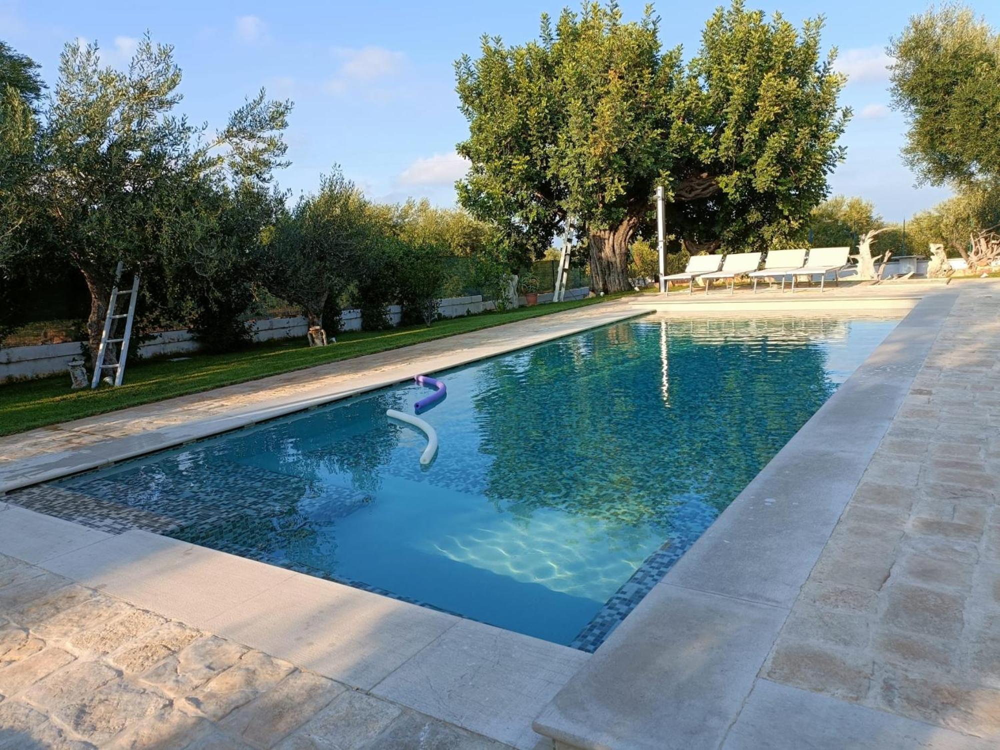 Il Vecchio Carrubo - Villa Con Piscina A Sfioro Macchia di Monte Екстериор снимка